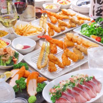 2.5時間飲み放題付き5000円(税込)!【じょうきげんコース】
