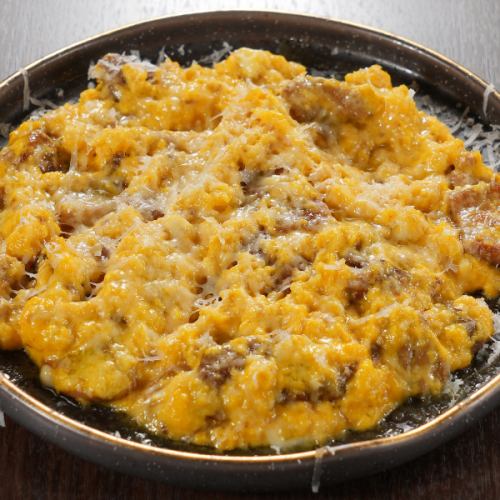 セップ茸(フランス産ポルチーニ)のイタリアンオムレツ