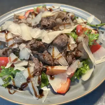 新潟県産 糸魚川 ジビエの焼肉風インサラータ