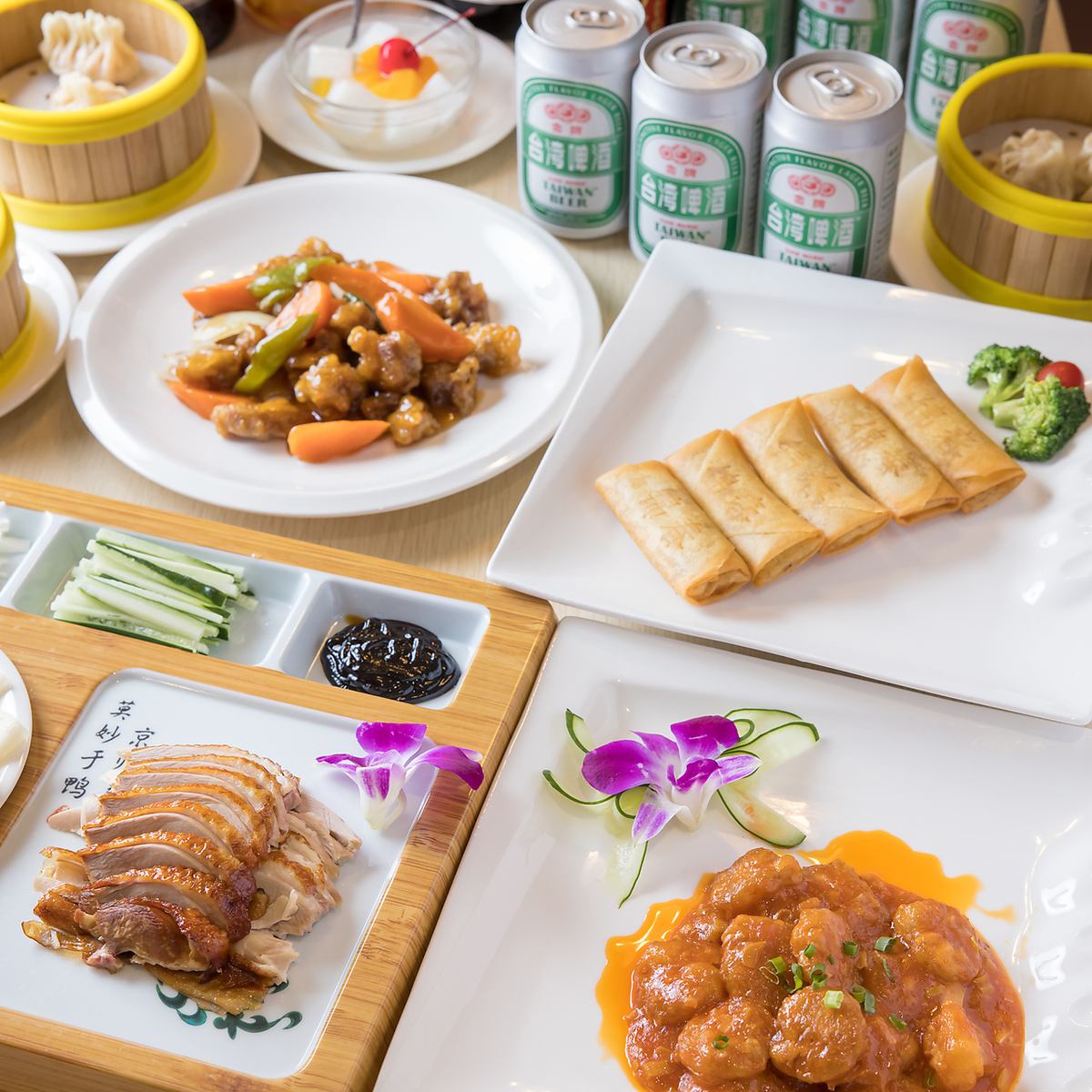 5000円台でリッチな食べ飲み放題コース料理も楽しめます★