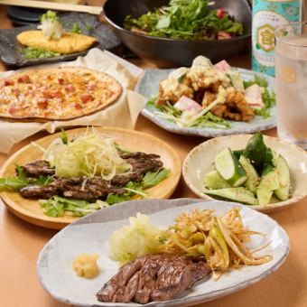【120分制飲み放題付き:もつ鍋コース】(税込4,200円)