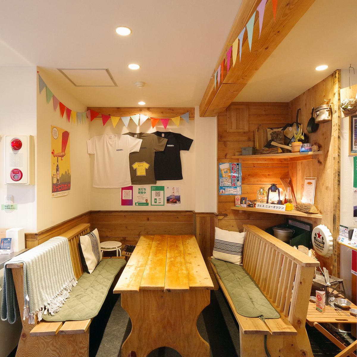 オシャレな内装で美味しいお料理をご堪能下さい◎