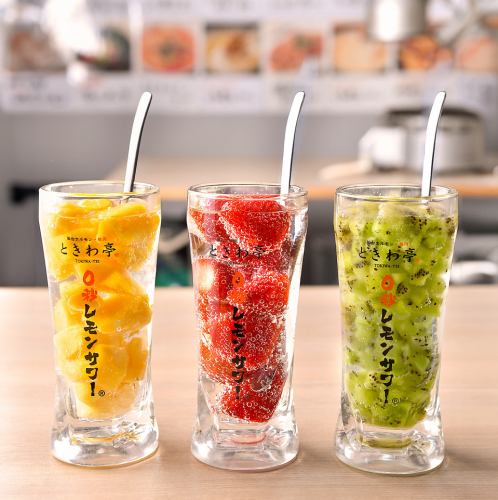 Thickly sliced fruit ♪ A fruit sour that's perfect for eating!