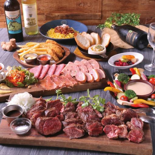 Recommended for secretaries! Cost-effective! Everyone is satisfied! [5,000 yen course with all-you-can-drink] 9 dishes including meat