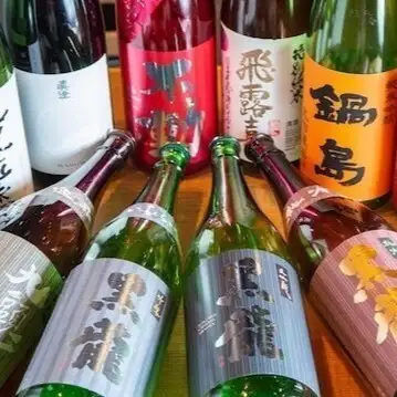 蕎麦焼酎や生ビールで乾杯