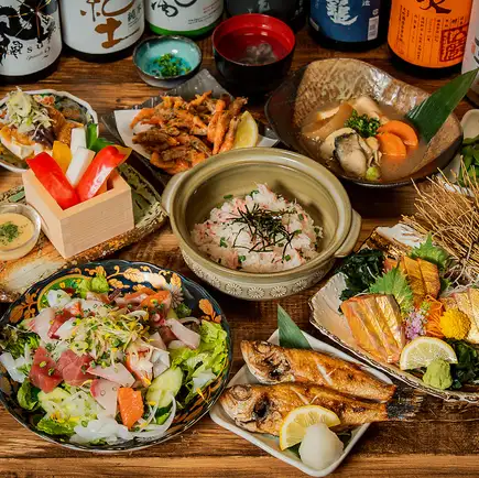 [Luxury course featuring Nodoguro (blackthroat seaperch), oyster jibuni (stewed oysters), and red snow crab rice (without hot pot)] 9,000 → 8,000 yen (tax included)