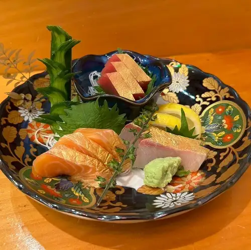 金のお刺身盛り合わせ