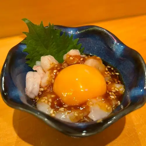 甘海老ユッケ