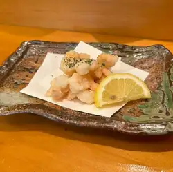 甘海老唐揚げ