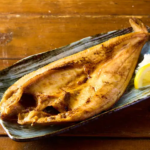 圧巻の特大　ほっけ焼き
