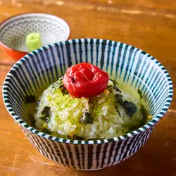 梅茶漬け/鮭茶漬け/明太茶漬け