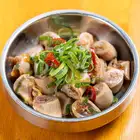 Spicy mixed dish of tripe