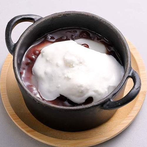 Red bean oshiruko from Hokkaido