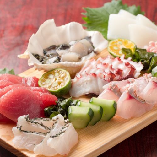 Assorted sashimi for 1-2 servings