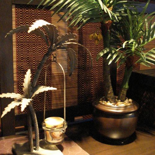 南国雰囲気漂う、小物も♪