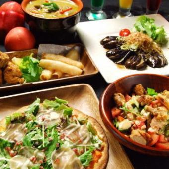 【忘年会新年会の季節です!】全7品◎飲み放題2.5時間付5000円(税込)