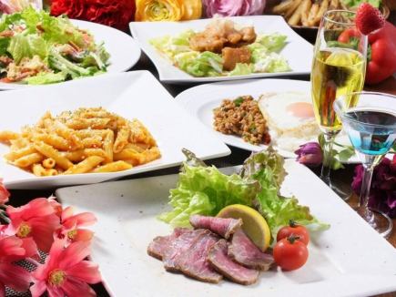 【忘年会新年会の季節です！】全5品◎飲み放題2時間付4000円(税込)