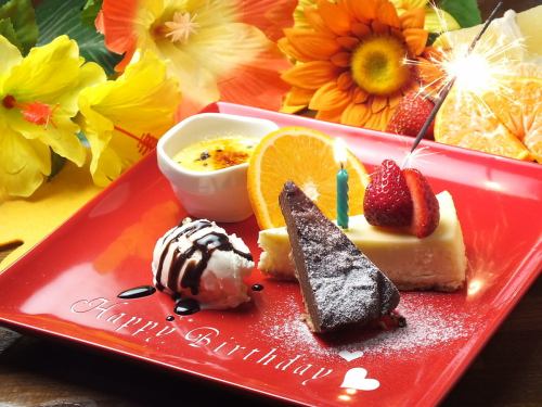 バースデープレートなど