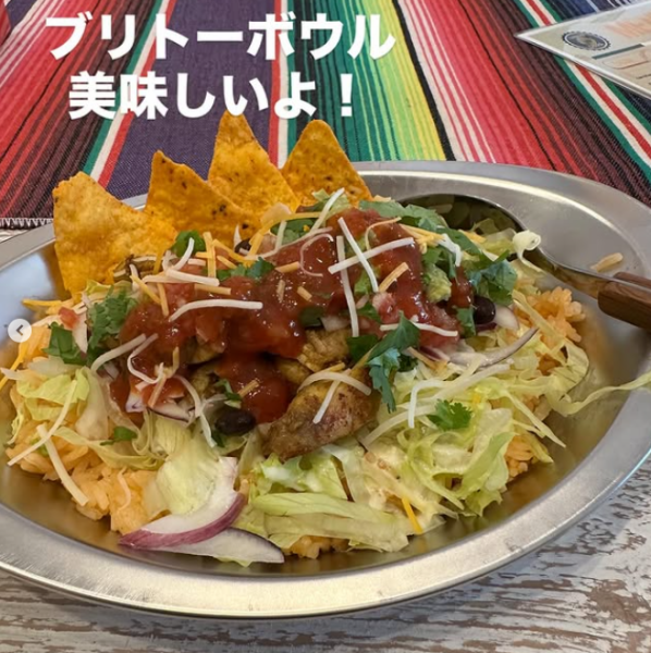 ランチにぴったり！ボリューム満点「ブリトーボウル」