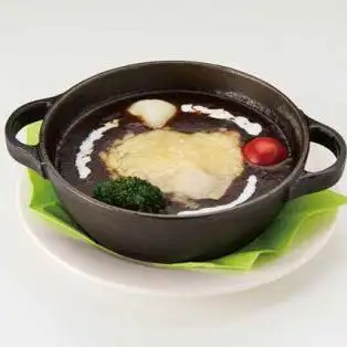 煮込みシチューハンバーグ