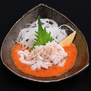 White omasum with vinegared miso sauce