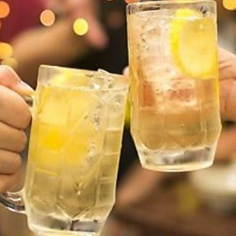 [Reservations accepted on the day!!] Enjoy with your favorite food...♪ 2-hour all-you-can-drink option⇒1,500 yen (tax included)