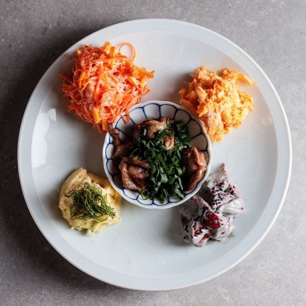 BONの前菜5種盛り合わせ