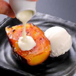 Sweet potato brulee