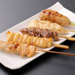 串盛り合わせ(5本)