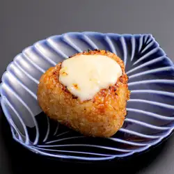 烤飯糰配北海道拉克萊特起司