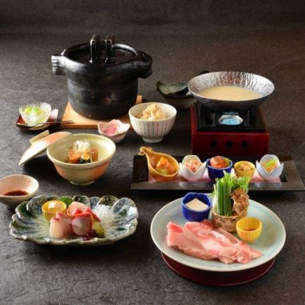 【접대에 추천】미야코 회석 ~교토 히요시 돼지의 두유 냄비~ 한 분 6,800엔