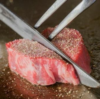 [Luxurious Sirloin] 3 hours all-you-can-eat "A5 Sirloin Steak & Meat Sushi, 48 items, all-you-can-eat" 5500 yen → 4000 yen