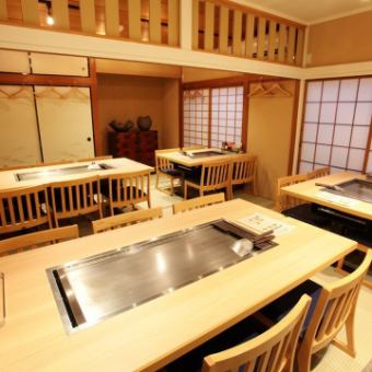 A private tatami room that you can enjoy in a homey atmosphere