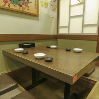 デートやサク飲みなど少人数でのご利用にお勧めなお席もご用意◎