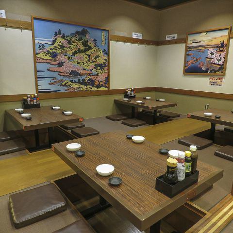 人数に応じて大中小宴会空間をご用意！ごゆっくりお過ごし下さい