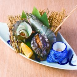 本日の浜焼き 3種盛り