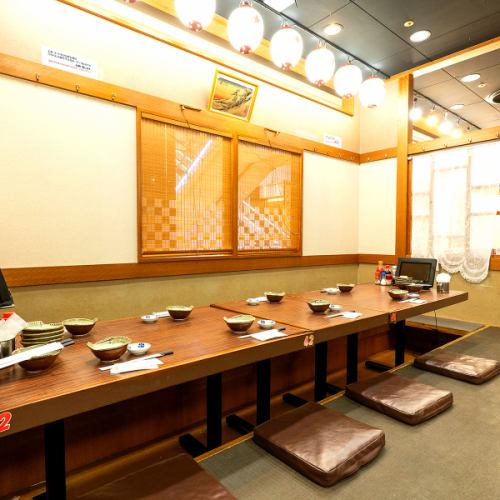 人数に応じて宴会空間有り