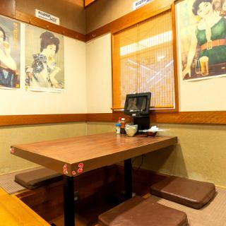 デートやサク飲みなど少人数でのご利用にお勧めなお席もご用意◎