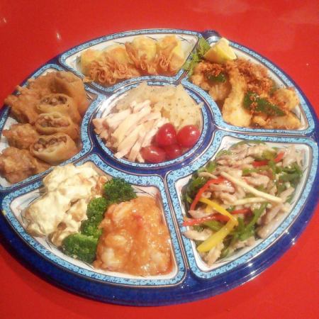 Kaoru Kamon Special authentic Chinese hors d'oeuvre Feast of mainland Chinese cuisine <Camellia> (4 servings)