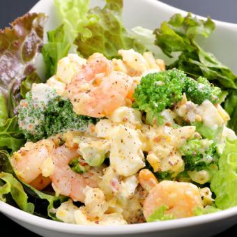 Shrimp and Broccoli Tartar Salad