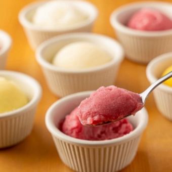 Seasonal sorbet (single)