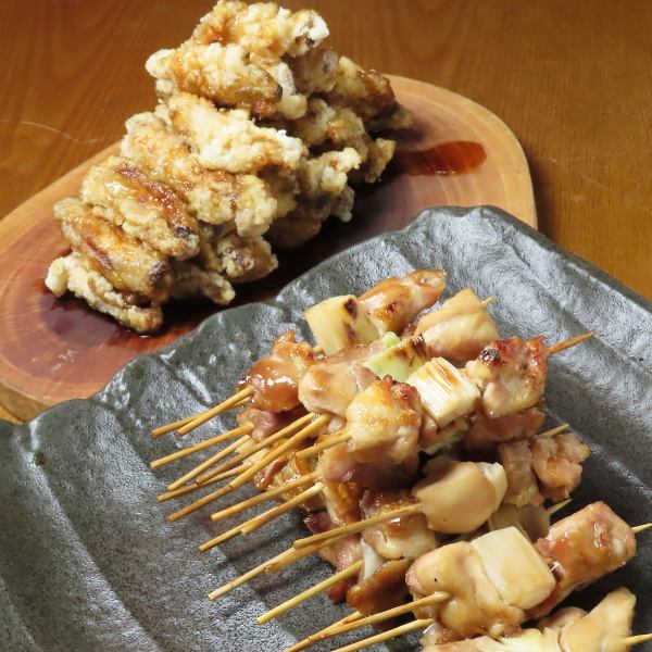 お得で美味しい手羽先＆ねぎま