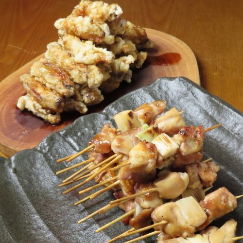 お得で美味しい手羽先＆ねぎま
