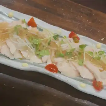 低温調理 胸肉のカルパッチョ
