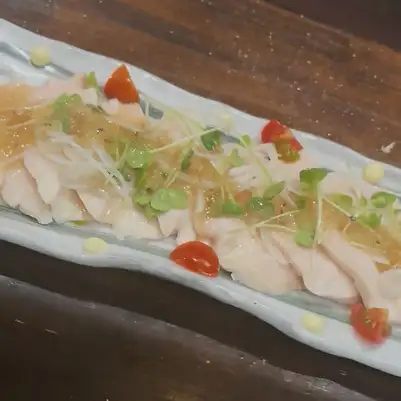 低温調理 胸肉のカルパッチョ