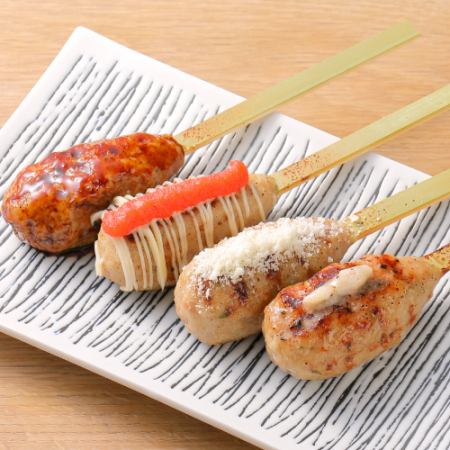 <Tsukune skewer> Price for one skewer