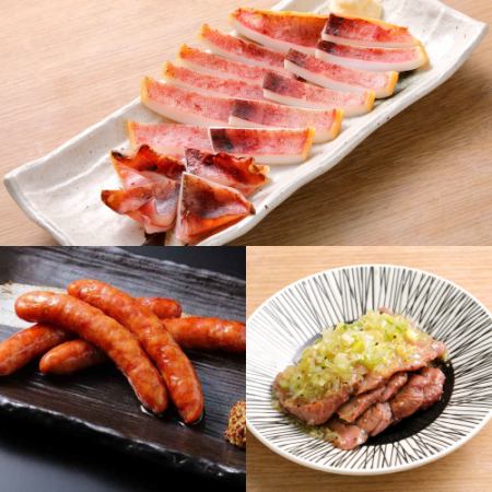 Various grilled dishes