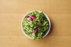 healthy green salad