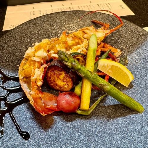 ◎Enjoy the original flavor of the ingredients by grilling them on a hot plate