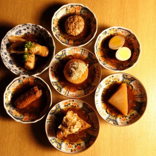 鯛魚湯關東煮3種拼盤